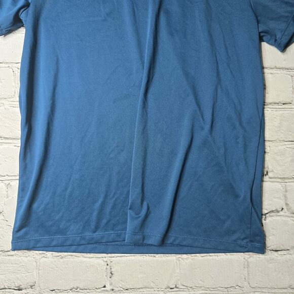 Nike Dri Fit Womens Short Sleeve Blue Tee Short Sleeve Crew Neck Tshirt Size Med - Picture 4 of 12